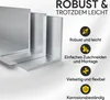 Winkelprofil aus Aluminium - 20 x 20 x 2 mm - 1 Meter - Produktbild-Vorschau 2