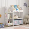 Detský regál "Lysekil" s 2 úložnými boxmi 100 x 93 x 30 cm Náhľad obrázku produktu 1