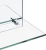 vidaXL Wandspiegel mit Regal 40x40 cm Hartglas Produktbild-Vorschau 4