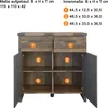 trendteam Wohnen Kommode Prime Old Wood NB 119 x 110 x 42 Produktbild-Vorschau 6