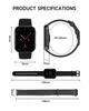 Bracelet de fitness intelligent avec écran HD de 1,93" pour Voir les images du produit 2