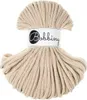 A spool of beige cord with a label. Podgląd zdjęcia produktu