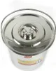 20L nerezový kbelík na vodu s víkem Kuchyňský kbelík Kbelík Náhled obrázku produktu 2