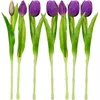 Künstliche Tulpen Silikon Blumenstrauß 7 Stück Realistisch Produktbild-Vorschau 7