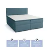 FEDVE Boxspringbett Schlafzimmerbett KANTON mit 2 Produktbild-Vorschau 4