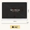 A tablet device with dimensions and weight information displayed. Podgląd zdjęcia produktu