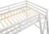Hochbett - 120 x 190 cm - Kiefer massiv - Geweißt - GEDEON Produktbild-Vorschau 5