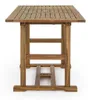 Tavolo Noemi 120-160 x 70 x 74 cm Legno di acacia Sala da Anteprima dell’immagine prodotto 18