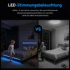 Polsterbett mit LED-Beleuchtung und USB-Ladefunktion, für Produktbild-Vorschau 6