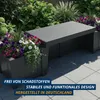 KHW Gartenbank "Berlin" aus Kunststoff mit 2 Pflanzkästen. Produktbild-Vorschau 3