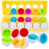WOOPIE Montessori skladačka s vajcami – Spájaj tvary a Náhľad obrázku produktu 10