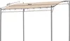 Náhradní střecha 250x300cm pergola kryt terasy písek Náhled obrázku produktu 2