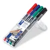 Staedtler Lumocolor 313 WP4, Černá, Modrá, Zelená, Červená, Náhled obrázku produktu 1