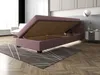 Einzelbett mit Polsterung 80x195 NALINDA 1 - grau Produktbild-Vorschau 2