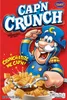 A box of Cap'n Crunch cereal with the mascot and a bowl of cereal. Anteprima dell’immagine prodotto