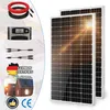 200W Monokristallin Solarpanel Set PV Solarmodul für RV Produktbild-Vorschau 1