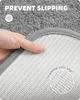 Rutschfeste Badewannenmatte Badezimmerteppich Weich Produktbild-Vorschau 3
