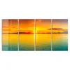 DEQORI Glasbild Echtglas 4x30x60 cm 'Abendsonne am Produktbild-Vorschau 2