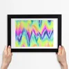 Bild 30x20 MDF-Rahmen, Wandkunst Regenbogen Hintergrund Produktbild-Vorschau 3