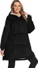 Kuschelige Hoodie Decke mit Ärmeln - Vielseitiger Produktbild-Vorschau 14