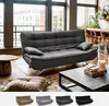 Divano letto a 2 posti in microfibra dal design moderno Anteprima dell’immagine prodotto 6