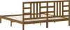 vidaXL Letto in legno massiccio marrone miele 200x200 cm Anteprima dell’immagine prodotto 5