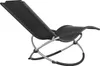 Bain de soleil Paulina ergonomique, pliable, 150 kg - noir Voir les images du produit 8