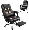 Vinsetto ergonomische bureaustoel met massagefunctie, Productafbeelding-voorbeeld 1