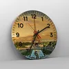 Wanduhr - Rund - Glasuhr - Eiffelturm Frankreich Paris - Produktbild-Vorschau 4