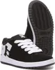 A pair of black and white DC Shoes Court Graffik skateboard sneakers. Anteprima dell’immagine prodotto