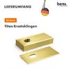 beos® 30x Premium Titan Ersatzmesser - Ersatzklingen für Produktbild-Vorschau 3