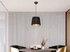 Moderne Pendelleuchte 1-flammig mit Stoff Lampenschirm Produktbild-Vorschau 7