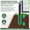 UISEBRT Gartentor Anthrazitgrau 100x100cm, verzinktes Produktbild-Vorschau 6