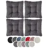 sleepling - 4er Set Stuhlkissen, Sitzkissen, Cord Optik, Produktbild-Vorschau 1