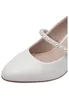 Tamaris Damen Pumps Leder Riemchenpumps Perlenbesatz Produktbild-Vorschau 6