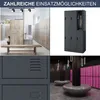 Umkleideschrank Spind IGOR 6 Abteile Etikettenhalter Produktbild-Vorschau 6