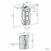 Wiltec supporto verticale da parete per bicicletta 8,2 x 25 Anteprima dell’immagine prodotto 10