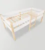 MODFU Kinderbett mit Rausfallschutz 90x200 cm, Weiß (Ohne Produktbild-Vorschau 6