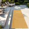 TT Home Teppich Für Outdoor Wetterfest Küchenteppich Balkon Produktbild-Vorschau 1