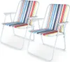 Vilde | Chaise de camping - 2 pièces - Coloré - Chaise Voir les images du produit 1