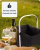 Handle-Box Einkaufs-Korb mit Aluminium Griff Faltbarer Produktbild-Vorschau 7
