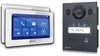 Goliath Basic Line AV-BLS-09A Video-Türsprechanlage, 2-Draht, 1 Familie, 2 7-Zoll-Monitore in Weiß, Türstation Anthrazit, Aufputz Produktbild-Vorschau