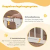 Hunde Türschutzgitter Treppenschutzgitter, 75-145 cm Hunde Produktbild-Vorschau 5