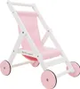 Bandits & Angels Puppenbuggy Lovely Pink-White aus Holz – Produktbild-Vorschau 1