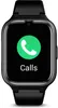 A smartwatch with a green phone icon and the word "Calls" displayed on its screen. Anteprima dell’immagine prodotto
