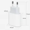 Caricabatterie USB-C 20W + cavo 60W - set di caricabatterie Anteprima dell’immagine prodotto 2