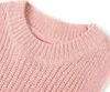 vidaXL Gilet-pull pour enfants Tricoté Rose clair 92 Voir les images du produit 2