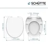 SCHÜTTE WC Sitz WHITE, Duroplast Toilettendeckel mit Produktbild-Vorschau 6