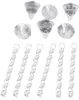 Lustr závěsné světlo LED E27 Crystal Pendant stropní Náhled obrázku produktu 11