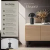 Malá retro stolní lampa Altea, hřibovitý design, 40 W - Náhled obrázku produktu 3
